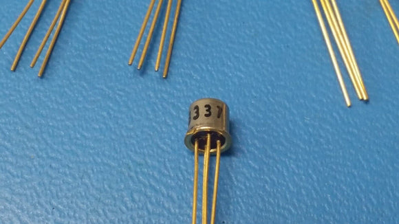 (1 PC) 2N3337 (5961-01-145-4221) TRANSISTOR TO-72