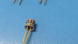 (1 PC) 2N3337 (5961-01-145-4221) TRANSISTOR TO-72