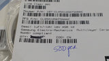 (25) CL05A105KP5NNNC SAMSUNG 1µF 10% 10V MLCC Ceramic Capacitor X5R 0402 (1005)