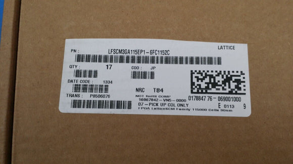 (1 PC) LFSCM3GA115EP1-6FC1152C IC FPGA 660 I/O 1152FCBGA