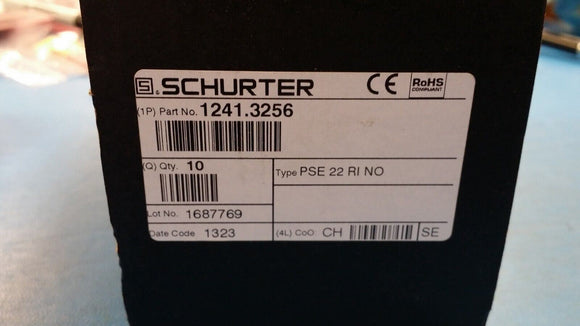 (1pc) 1241.3256 SWITCH PUSH SPST-NO 100MA 42V