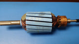 (1PC) 0027-6737 VINTAGE 1970s ARMATURE MOTOR COPPER WIRE WOUND LONG SHAFT