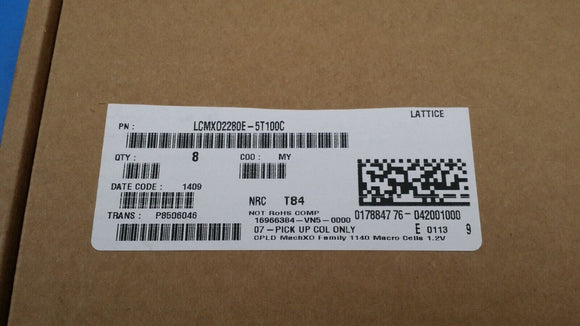 (1PC) LCMXO2280E-5T100C Lattice (FPGA) IC 73 28262 2280 100-LQFP