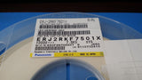 (100 PCS) ERJ-2RKF7501X PANASONIC RES SMD 7.5K OHM 1% 1/10W 0402 ROHS