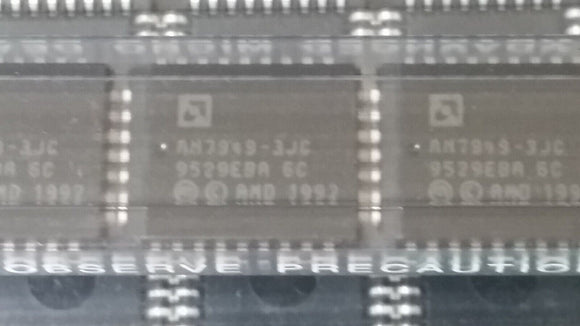(10 PCS) AM7949-3JC AMD SLIC, 2-4 Conversion, PLCC32