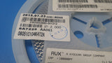 (25 PCS) 08051C104K4T2A AVX MLCC,CAP CER 0.1UF 100V X7R 0805 ROHS