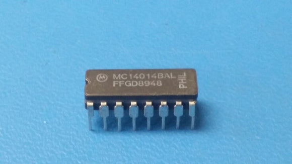 (2 PCS) MC14014BAL MOT Parallel In Serial Out, 8-Bit, CMOS, CDIP16