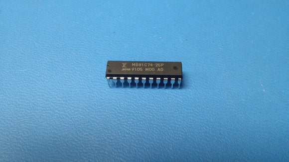 (1 PC) MB81C74-25P Standard SRAM, 16KX4, 25ns, CMOS, PDIP22