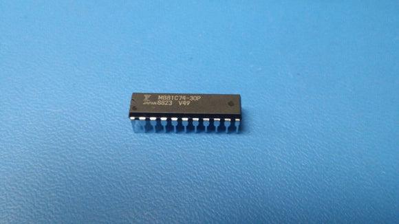 (1 PC) MB81C74-30P Standard SRAM, 16KX4, 30ns, CMOS, PDIP22