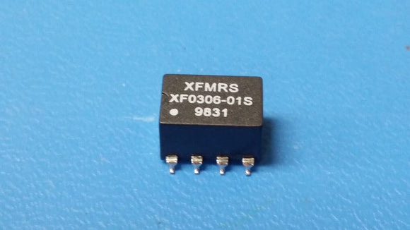 (2 PCS) XF0306-01S XFMRS COMMON MODE CHOKE 8 PIN SMD