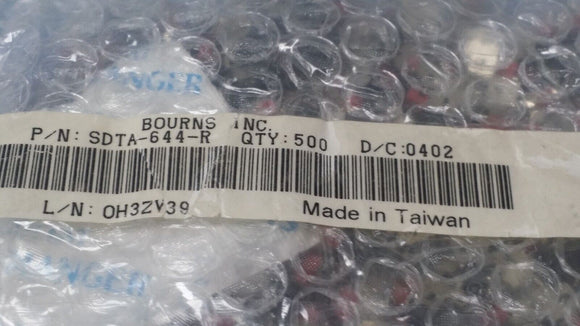 (10 PCS) SDTA-644-R BOURNS Tactile Switches 12volt 50mA 6mm Right Angle