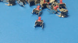 (10 PCS) SDTA-644-R BOURNS Tactile Switches 12volt 50mA 6mm Right Angle