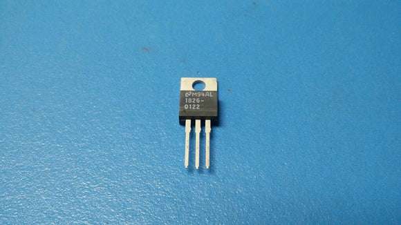 (1) UA7805UC HP#1826-0122 NSC Fixed Positive Standard Regulator 5VBIPolar TO-220