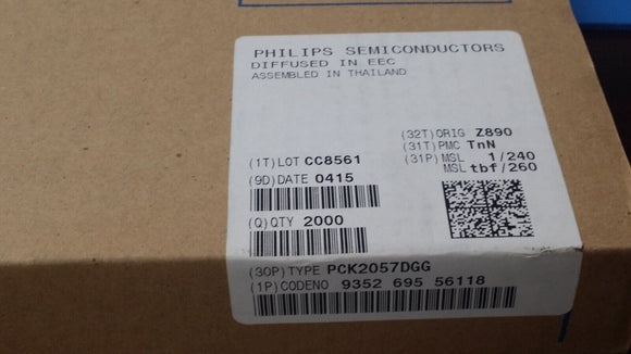 (10 PCS) PCK2057DGG PHILIPS IC CLK BUF DDR 190MHZ 1CIRC 48-TSSOP