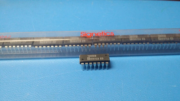 (25 PCS) 74S00N SIGNETICS IC GATE NAND 4CH 2-INP 14DIP