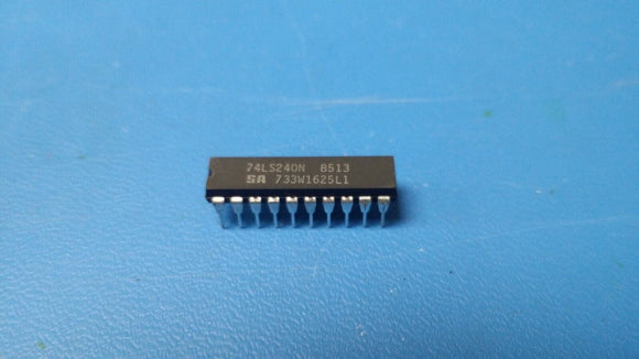 (10 PC) 74LS240N SIGNETICS Buffer/Line Driver 8-CH Inverting 3-ST Bipolar PDIP20