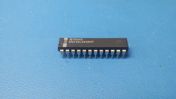 (1 PC) DM74ALS648NT NSC 8-BIT REGISTERED TRANSCEIVER INVERTED OUTPUT PDIP24