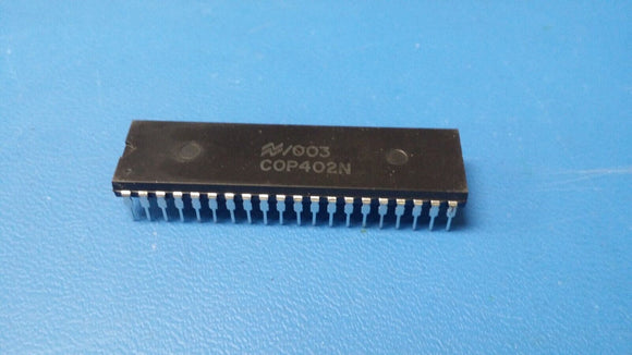 (1 PC) COP402N NSC Microcontroller, 4-Bit, COP400 CPU, NMOS, PDIP40