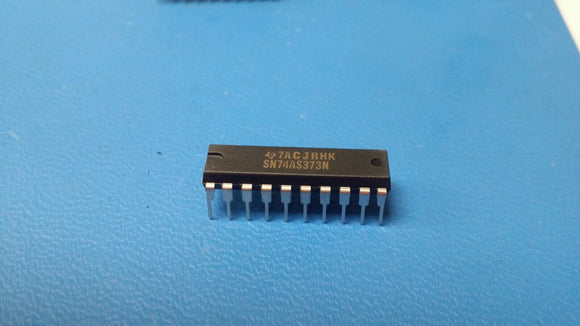 (2 PCS) SN74AS373N TI IC OCT TRANSPAR LATCH 20-DIP