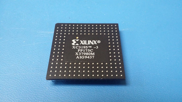 (1) XC3195-3PP175C XILINX FPGA 484 CLBs 6500 Gates 270MHz 484-Cell CMOS PPGA175