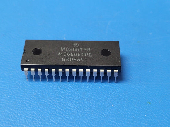 (2 PCS) MC2662PC / MC68661PC MOT Serial I/O Controller, MOS, PDIP28