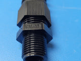 (2 PCS) M16-UL94V0-IP68 NYLON CABLE GLAND W/STRAIN RELIEF