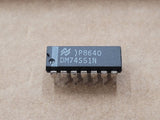 (10 PCS) DM74S51N NSC AND-OR-INVERT GATE PDIP-14