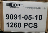 (2 PC)  9091-05-10 COTO REED RELAY, SPST, 5V, MAG SHIELD ROHS