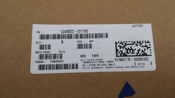 (1PC) LC4256ZC-75T176E IC CPLD 256MC 7.5NS 176TQFP