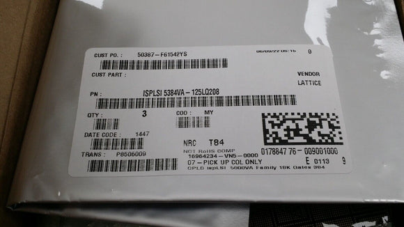 (1PC) ISPLSI5384VA-125LQ208 IC CPLD 384MC 7.5NS 208QFP