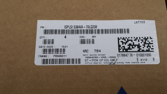 (1PC) ISPLSI5384VA-70LQ208 IC CPLD 384MC 15NS 208QFP