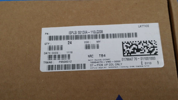 (1PC) ISPLSI5512VA-110LQ208 IC CPLD 512MC 8.5NS 208QFP