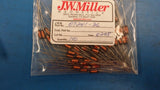 (10 PCS) 07241-36 JW MILLER Fixed RF Inductors 820uH 10%