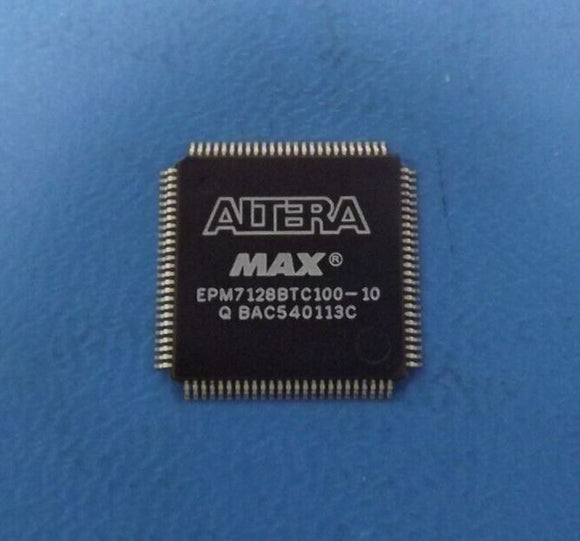(1PC) EPM7128BTC100-10 2.5K Gates 128 Macro Cells 94.3MHz CMOS 2.5V 100-Pin TQFP