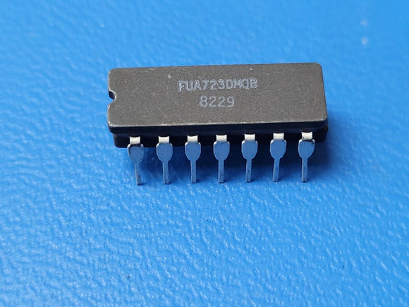 (1 PC) UA723DMQB FSC Adjustable Positive Regulator 2V 37V BIPolar CDIP14