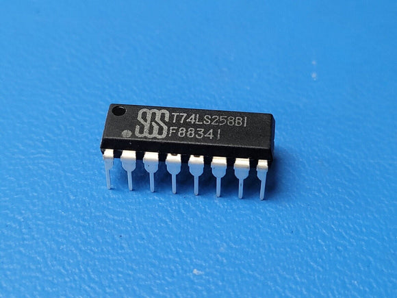 (10 PCS) T74LS258B1 STMICRO Multiplexer, 4-Func, 2 Line Input, TTL, PDIP16