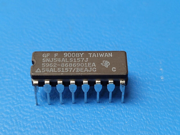 (1 PC) SNJ54ALS157J 5962-8686901EA Quadruple 1-Of-2 Data Selectors/Multiplexers