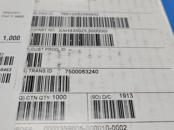 (10 PCS) XAH335025.000000I RENESAS XTAL OSC XO 25.0000MHZ LVCMOS ROHS