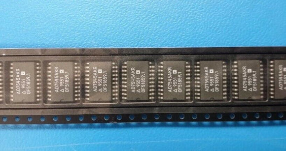 (25 PCS) AD7545AKR AD PARALLEL, WORD INPUT LOADING, 12-BIT DAC, SOIC 20PIN