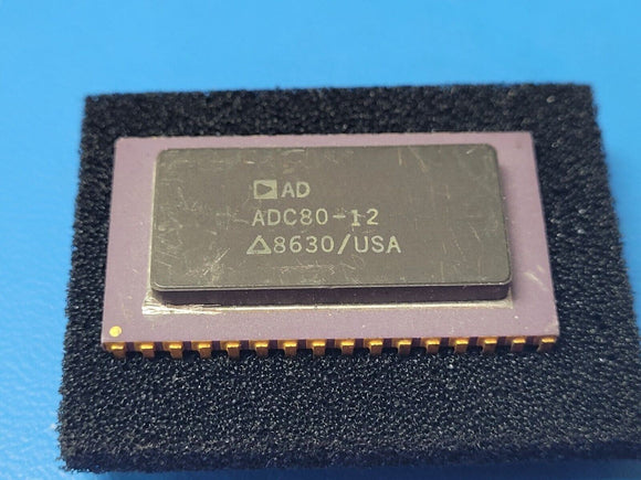 (1 PC) ADADC80-12 AD 12 Bit Analog to Digital Converter 2 Input 1 SAR 32-CDIP