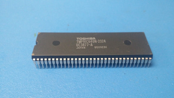 (1 PC) TMP91C640N TOSHIBA Microcontroller 8-Bit MROM CMOS PDIP64