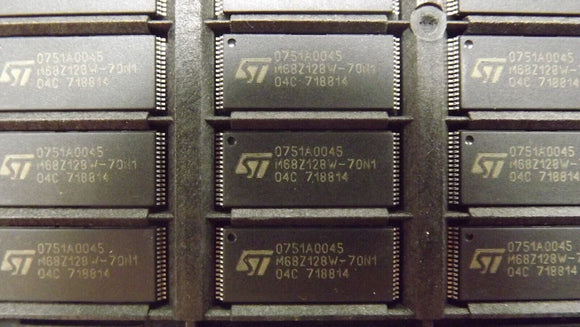 (156PCS) M68Z128W-70N1 SRAM  3.3V 1M-Bit 128K x 8 70ns 32-Pin TSOP