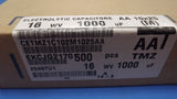 (500PCS) CETMZ1C102M1025AA 1000UF 16V 20% 10X25 ALUMINUM ELECTROLYTIC