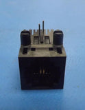 (704PCS) 555165-5 RJ-11 F 6 POS 2.54mm Solder RA Thru-Hole 6 Terminal 1 Port