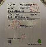 (2000PCS) 292230-8 TYCO Connector Header Surface Mount 8 position 0.059"(1.50mm)