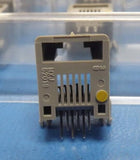 (50PCS) 52018-6615 Conn RJ-11 F 6 POS 2.04mm RA Thru-Hole 6 Terminal 1 Port