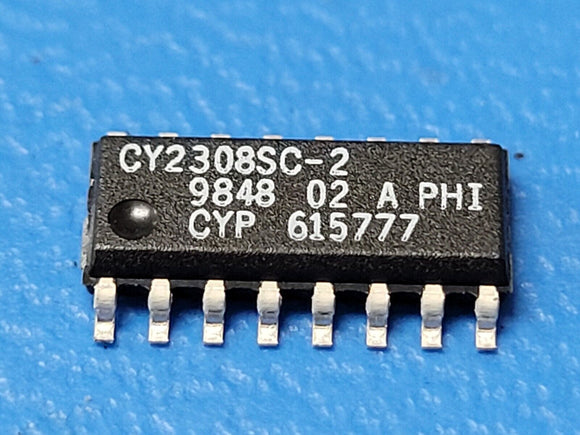 (2 PCS) CY2308SC-2 CYPRESS IC FANOUT BUFFER 16SOIC