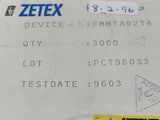 (200 PCS) FMMTA92TA ZETEX/DIODES INC. TRANS PNP 300V 0.2A SOT23-3