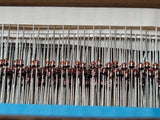 (50 PCS) RD15ES-T1(AB1)  NEC 15V 400mW Zener Diode, DO-34