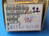 (40 PCS) RD22JS-T1(AB2) NEC Zener Diode, 22V DO-34